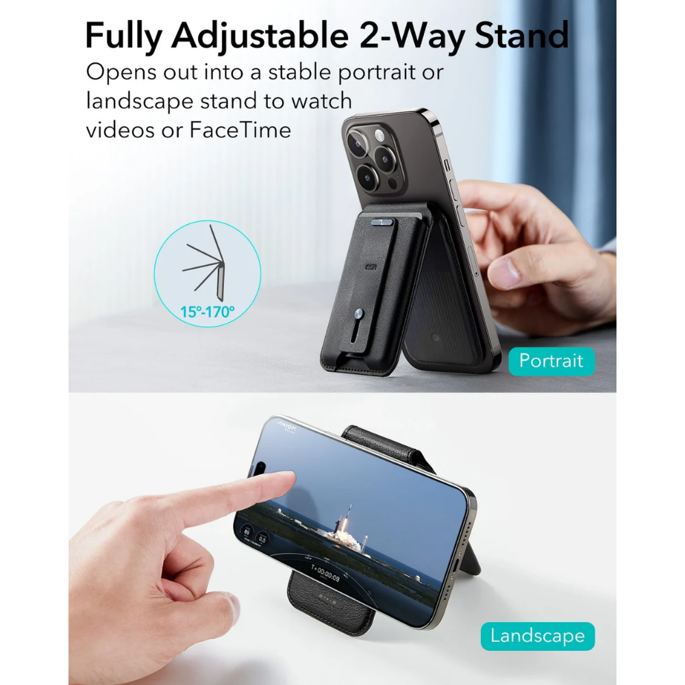 ESR Halolock Findmy Wallet - Midnight Black