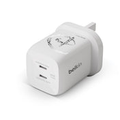 Belkin 65W Dual USB-C Gan Wall Charger W PPS - Disney100