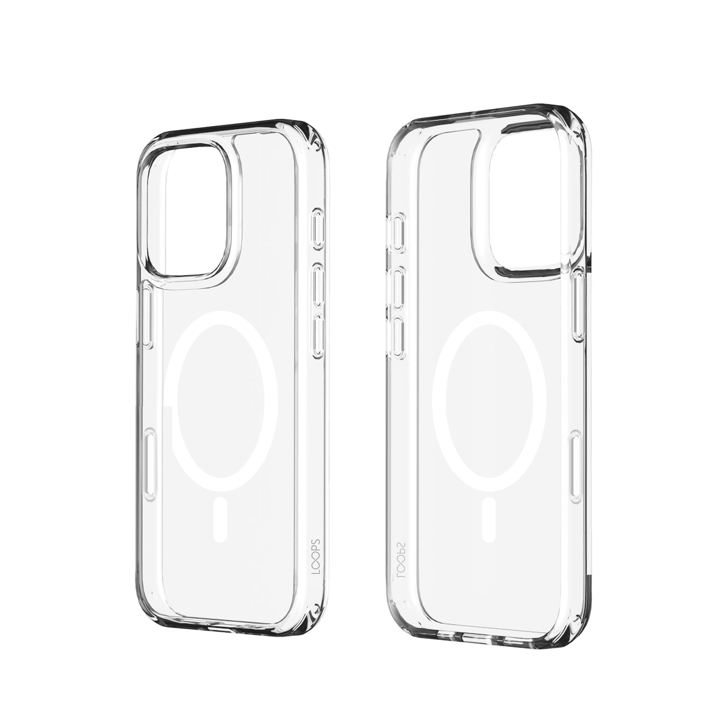 Loops Magsafe Case with Camera Control Button for iPhone 16 Pro - Clear