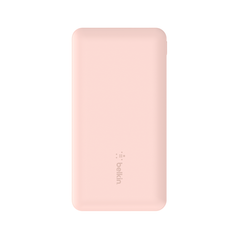 Belkin BOOST CHARGE 3-Port Power Bank 10K + USB-A to USB-C Cable, Rose Gold