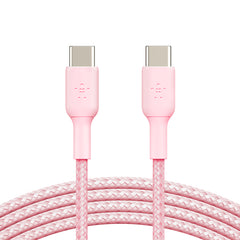 Belkin Braided USB-C to USB-C Cable 60W - Pink(2m)