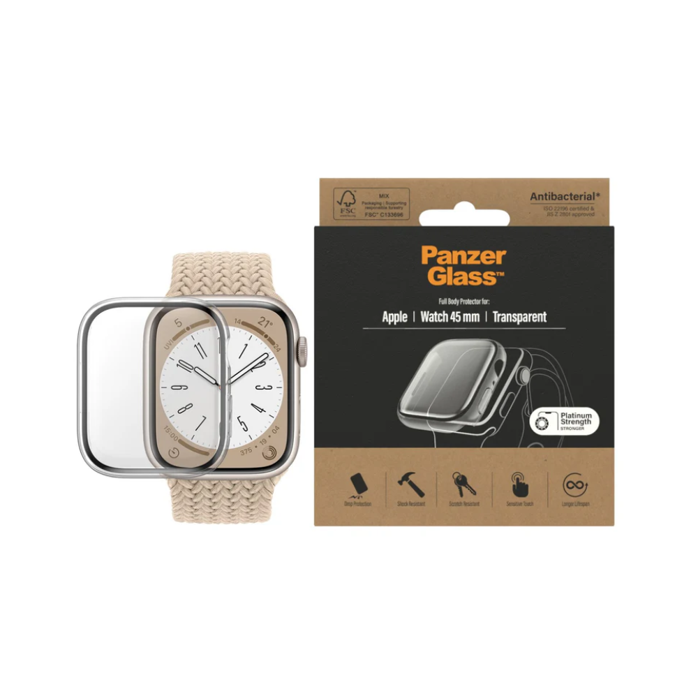 PanzerGlass Full Body for Apple Watch series 7 45mm - Clear AB