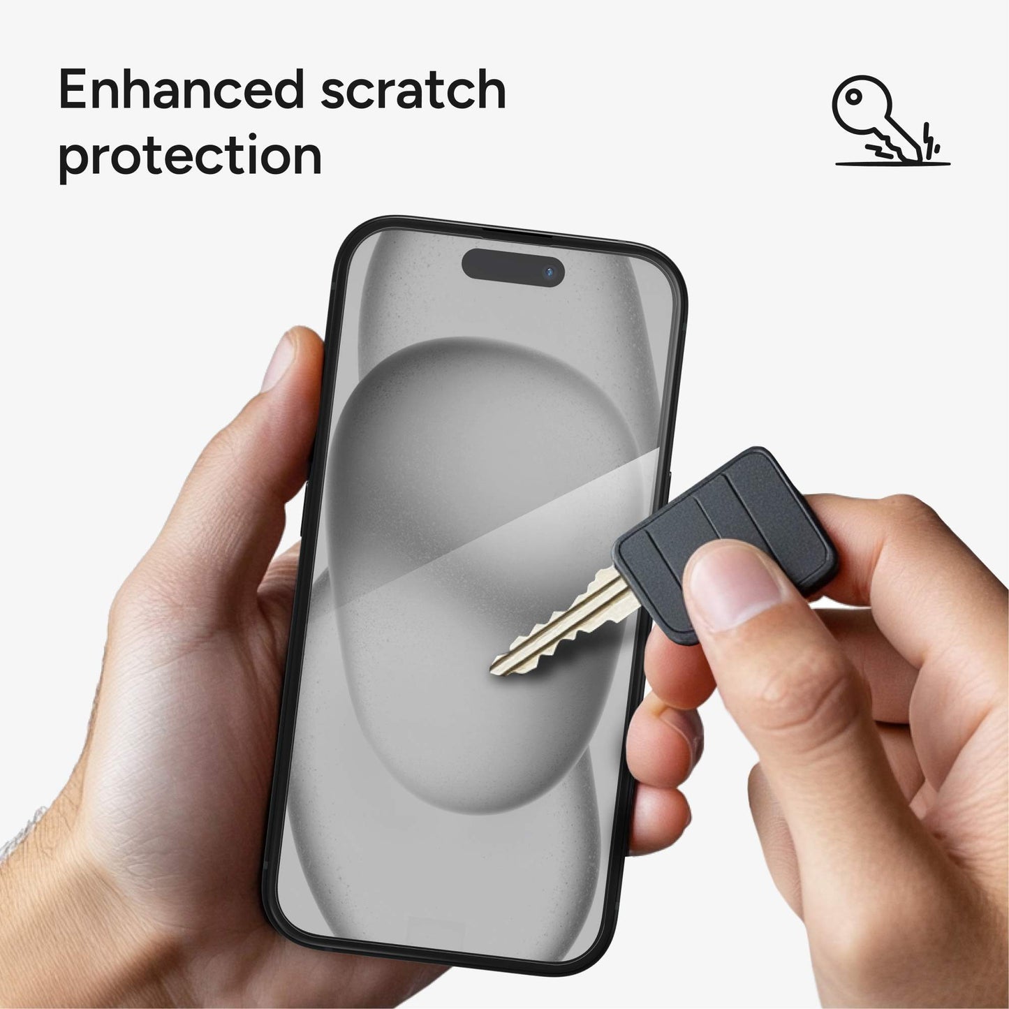 ZAGG Glass Elite Edge Anti-Glare Apple iPhone 15 Pro Max - Clear