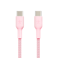 Belkin Braided USB-C to USB-C Cable 60W - Pink(2m)