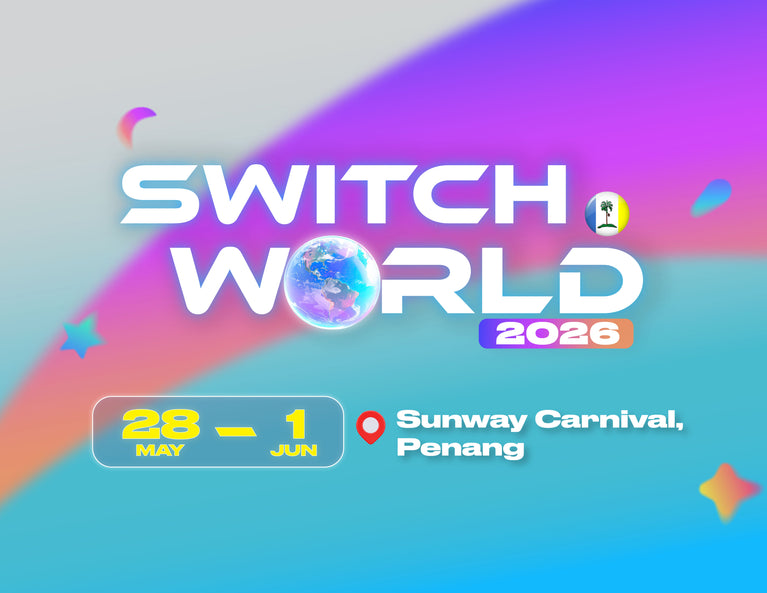 Switch World 2026 Sunway Carnival Mobile banner