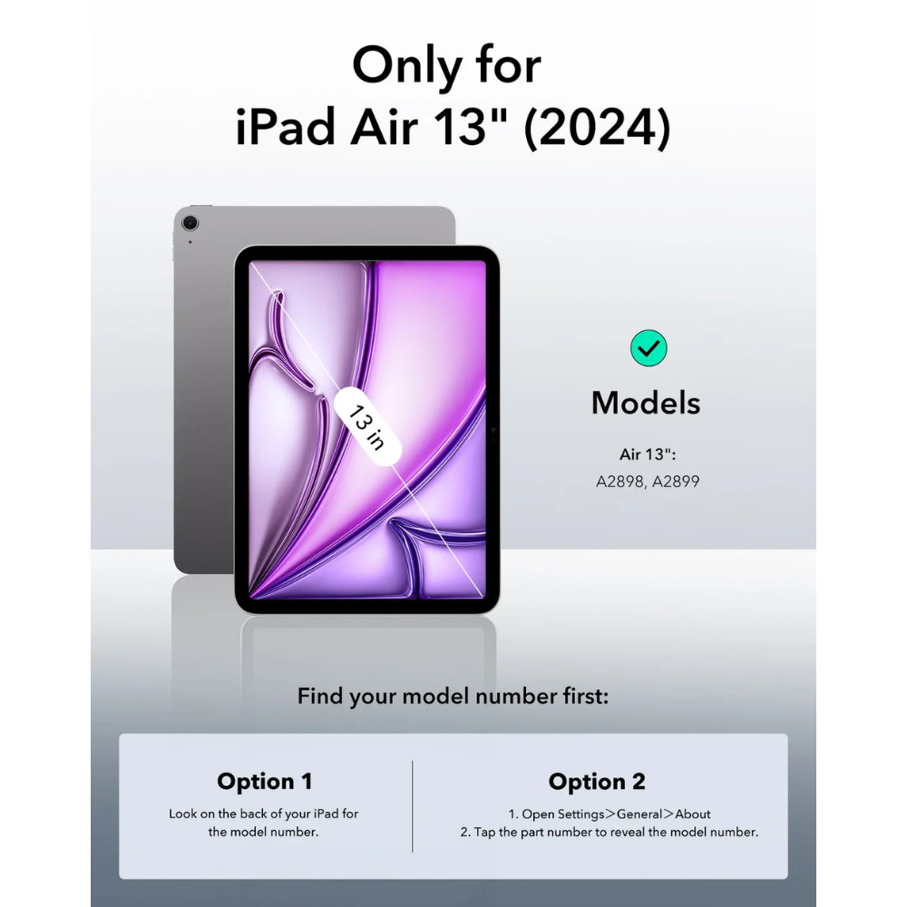 ESR Rebound Hybrid Case 360 iPad Air 13 inch (2024)