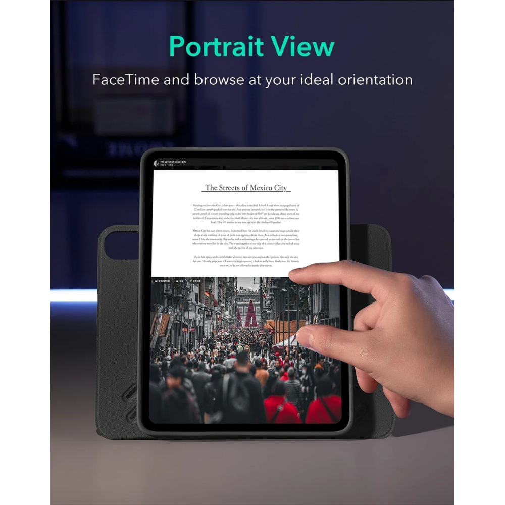 ESR Shift Magnetic Case iPad Air 13 inch (2024) -Black