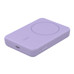 Belkin BOOST CHARGE Magnetic Wireless + Stand Power Bank, Purple 5000mAh