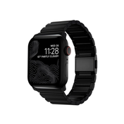 Nomad Titanium Band (Version 2) for Apple Watch 45/44/42mm - Black Hardware