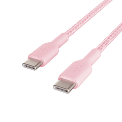 Belkin Braided USB-C to USB-C Cable 60W - Pink(2m)