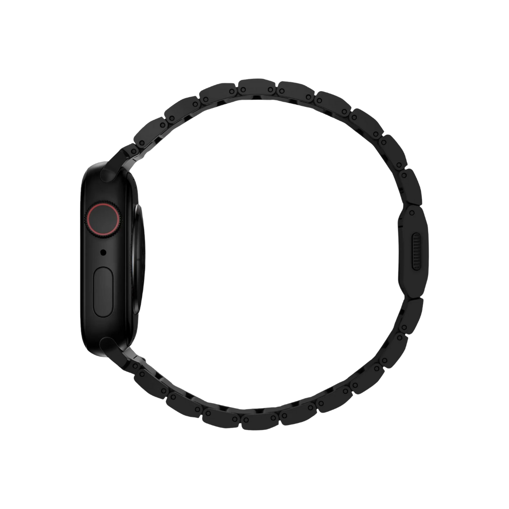 Nomad Titanium Band (Version 2) for Apple Watch 45/44/42mm - Black Hardware