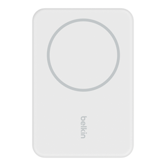 Belkin BOOST CHARGE Magnetic Wireless + Stand Power Bank, White 5000mAh