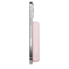 Belkin BOOST CHARGE Magnetic Wireless + Stand Power Bank, Pink 5000mAh