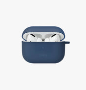 Uniq Nexo Active Hybrid Silicone Airpods Pro 2nd Gen (2022) Case With Sports Ear Hooks - Caspian (Blue)
