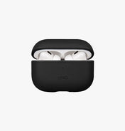 Uniq Terra Genuine Leather Airpods Pro 2nd Gen (2022) Case - Dallas Black (Dallas Black)