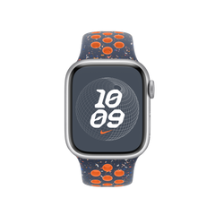 41mm Blue Flame Nike Sport Band - S/M