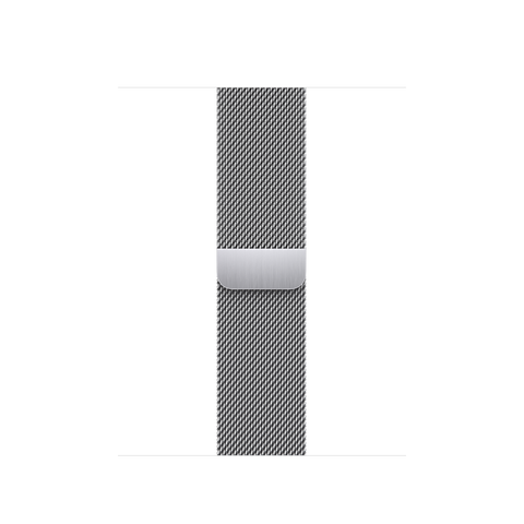 41mm Silver Milanese Loop