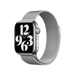 41mm Silver Milanese Loop