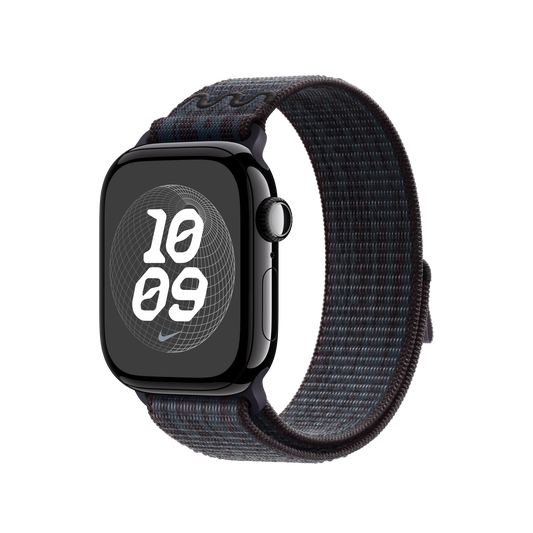 42mm Black/Blue Nike Sport Loop