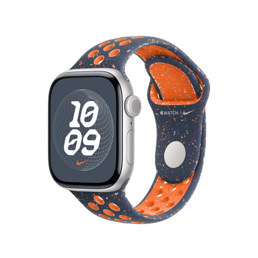 42mm Blue Flame Nike Sport Band - M/L