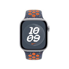 42mm Blue Flame Nike Sport Band - M/L