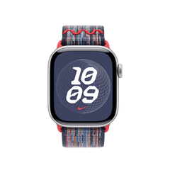 42mm Blue/Red Nike Sport Loop
