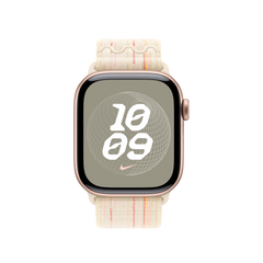 42mm Starlight/Pink Nike Sport Loop
