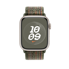 45mm Sequoia/Orange Nike Sport Loop