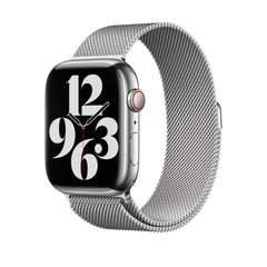 45mm Silver Milanese Loop