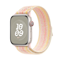 45mm Starlight/Pink Nike Sport Loop