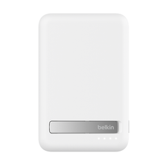 Belkin 5K QI2 Wireless Powerbank + Kick Stand - White