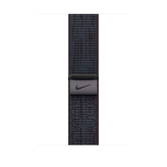 46mm Black/Blue Nike Sport Loop