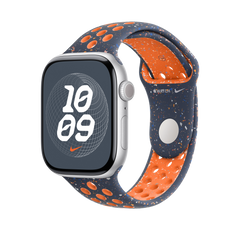 46mm Blue Flame Nike Sport Band - M/L