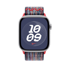 46mm Blue/Red Nike Sport Loop
