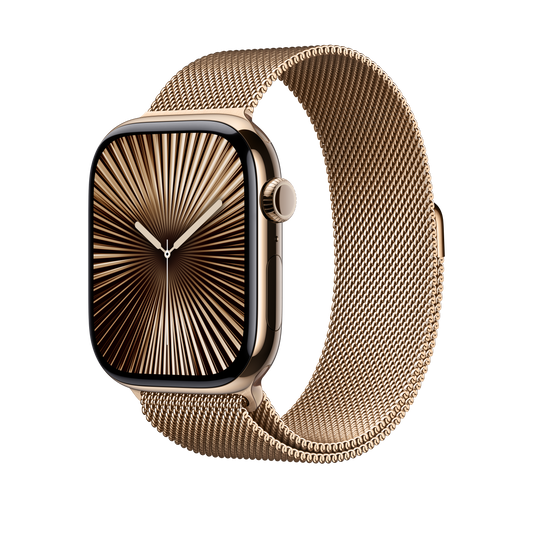 46mm Gold Milanese Loop - M/L