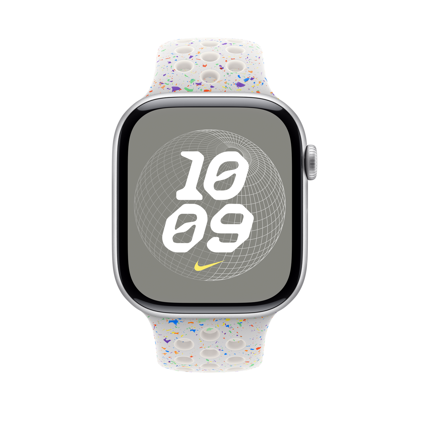 46mm Pure Platinum Nike Sport Band - M/L