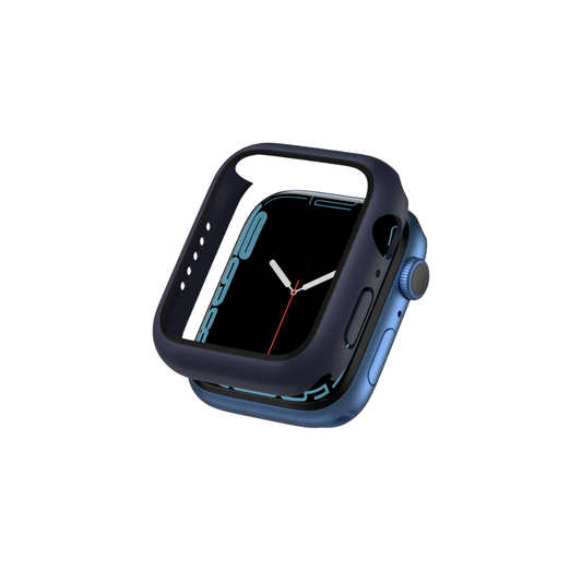 AMAZINGTHING Marsix Drop Proof Case For Watch Series 7, 45mm Dark Blue