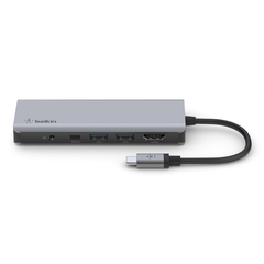 Belkin USB-C 7-in-1 Multiport Adapter Hub/HDMI/USB-C/USB-Ax2/MicroSD/SD/AUDIO 3.5"