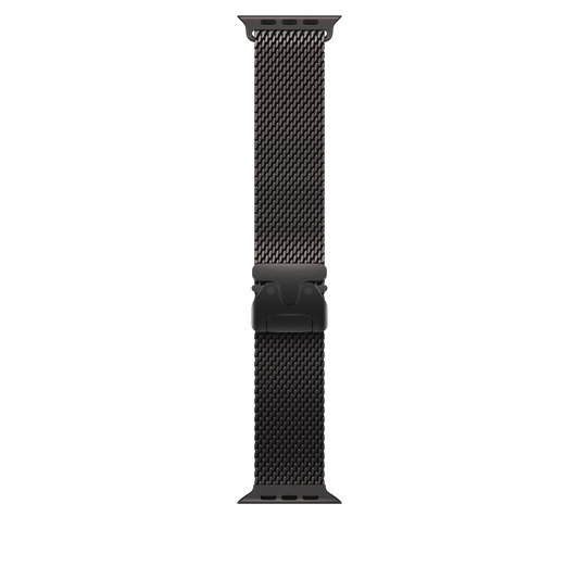 49mm Black Titanium Milanese Loop - Small