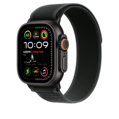 49mm Black Trail Loop - M/L - Black Titanium Finish