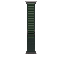 49mm Dark Green Alpine Loop - Large - Black Titanium Finish