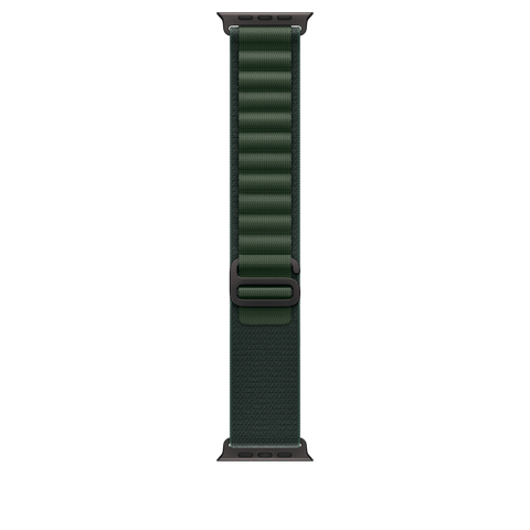 49mm Dark Green Alpine Loop - Large - Black Titanium Finish