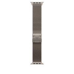 49mm Natural Titanium Milanese Loop - Large