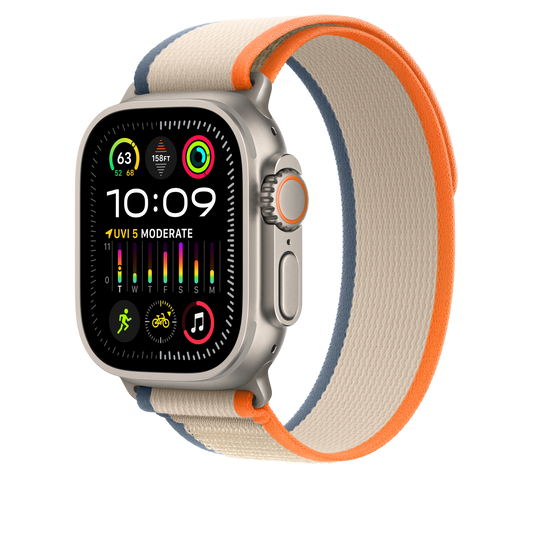 49mm Orange/Beige Trail Loop - M/L