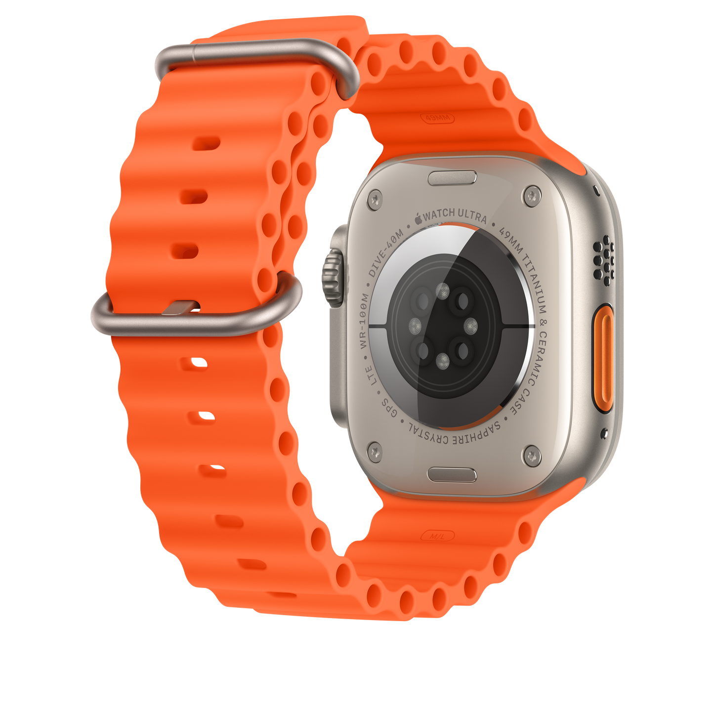 49mm Orange Ocean Band