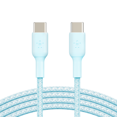 Belkin Braided USB-C to USB-C Cable 60W - Blue(2m)