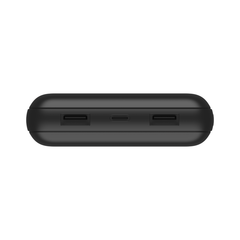 Belkin 20K POWER BANK, USB-A & C 15W, BLACK