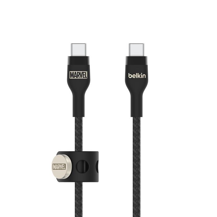 Belkin USB-C TO USB-C 2.0, BRAID SIL, 2M - Avengers