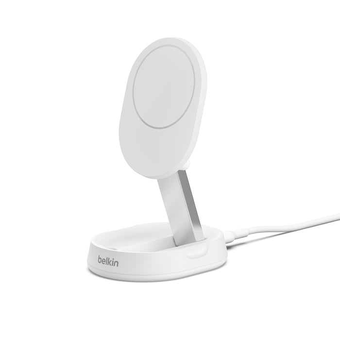 Belkin BoostCharge Pro Convertible Magnetic Wireless Charging Stand with Qi2 15W - White