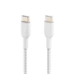 Belkin Braided USB-C to USB-C Cable 60W - White(1m)